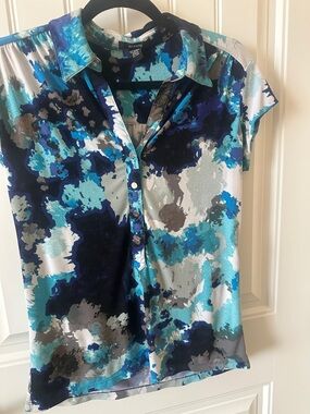 Alfani short sleeve collard shirt